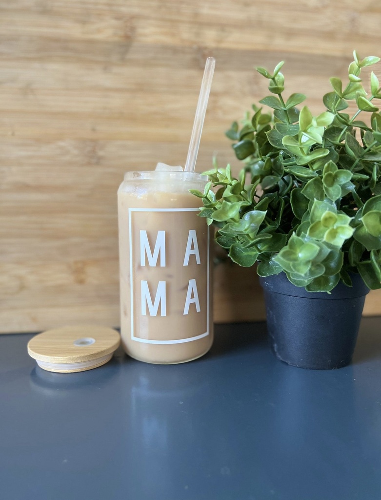 16oz Clear MAMA Cup